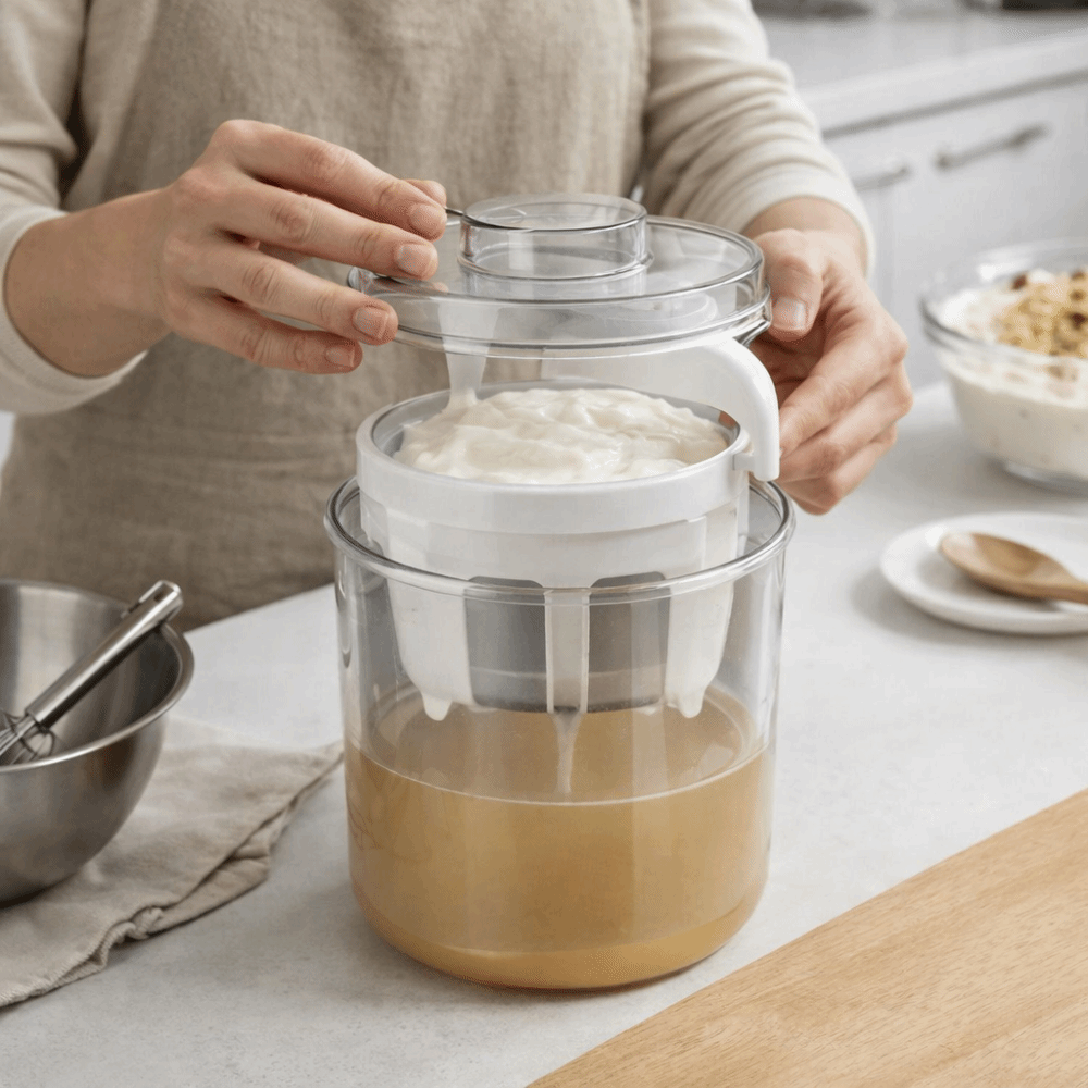 Nutrition And Fitness - Protein Smoothies Stainless Steel Yogurt Strainer