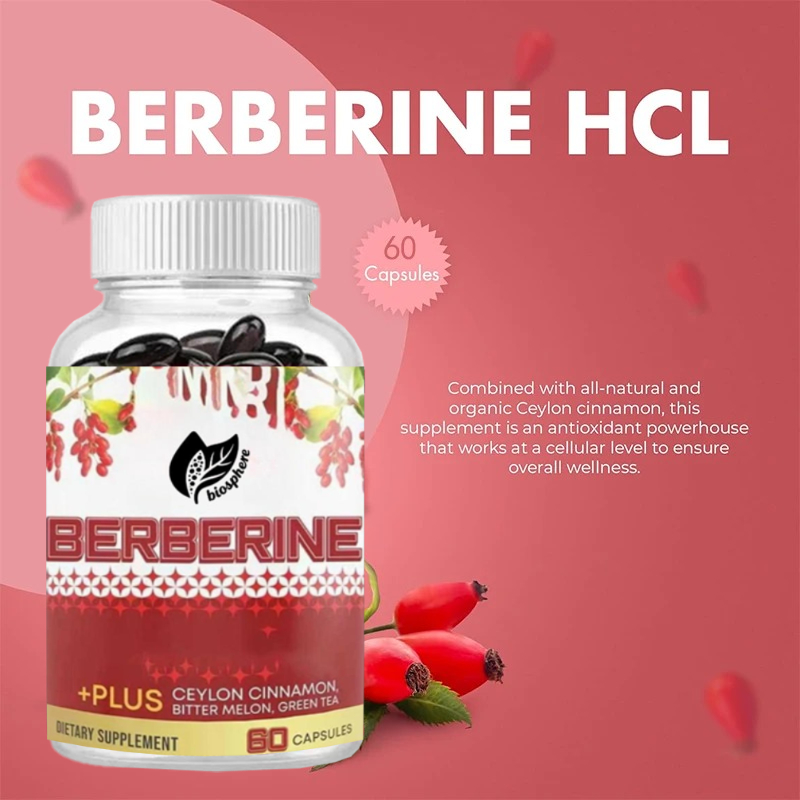 Berberine HCL 1200mg, Containi - đánh giá và giá Berberine Hcl Capsule