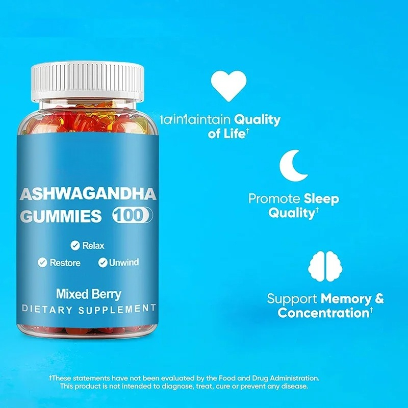 Ashwagandha Gummies - Relieve  - đánh giá và giá Ashwagandha Extract Root