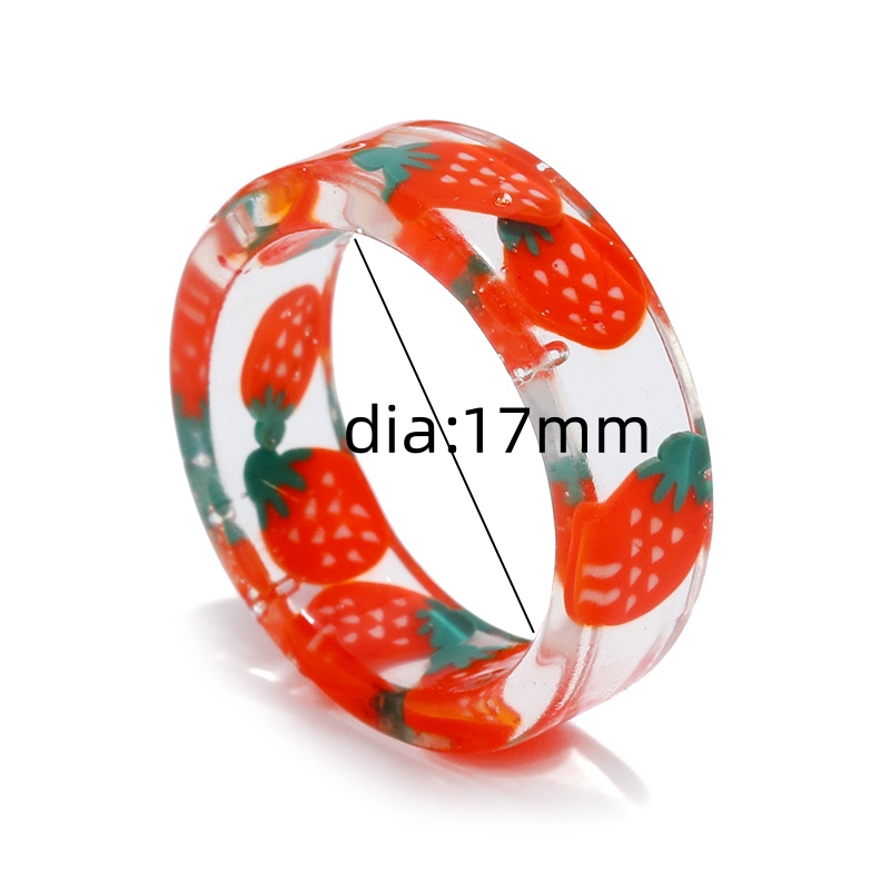 Fruit Resin Ring  Jewelry Anne - đánh giá và giá Nutrition And Fitness