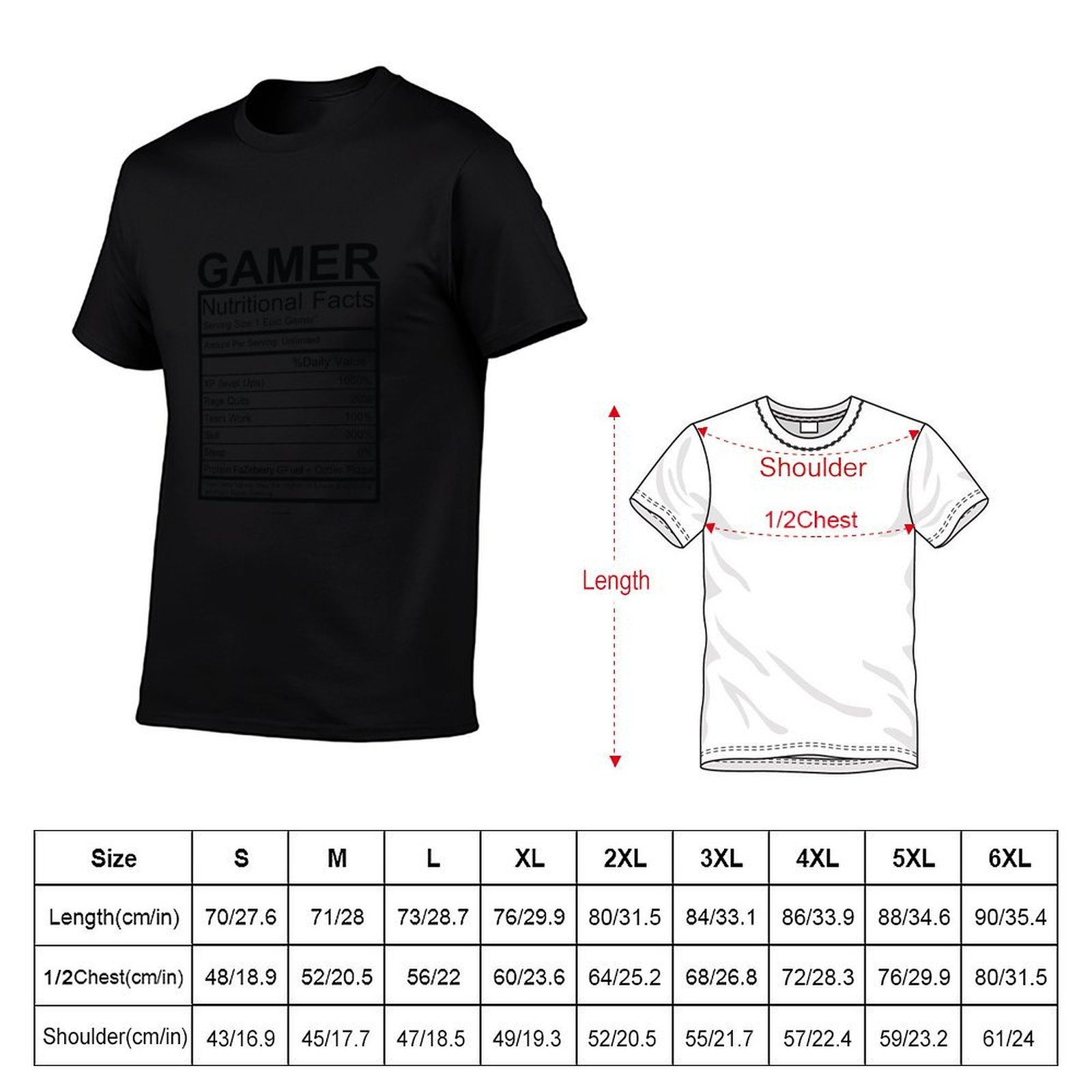 Gamer Nutritional Facts Chart  - đánh giá và giá Nutrition In Fitness