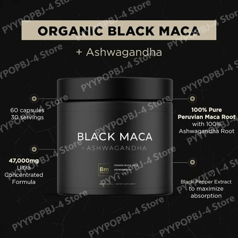 Black Maca Root Extract with A - đánh giá và giá Ashwagandha Extract Root