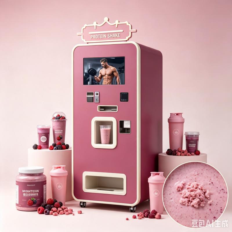 Protein Shake Vending Machine  - đánh giá và giá Nutrition Fitness Center