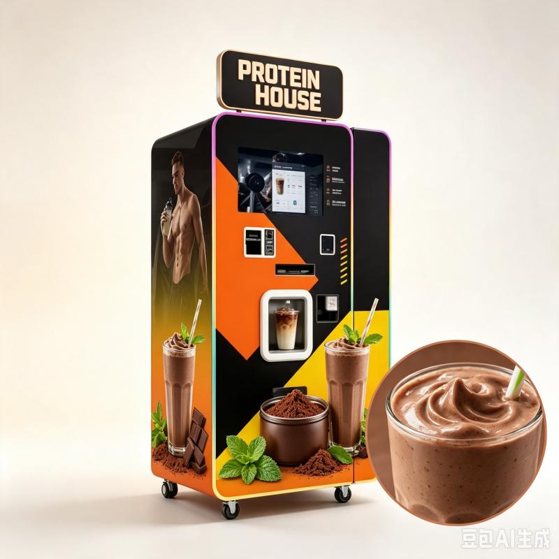 Protein Shake Vending Machine  - đánh giá và giá Nutrition Fitness Center