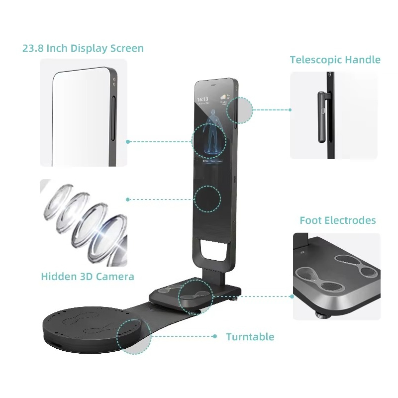 Smart Fitness Mirror Body Scan - đánh giá và giá Nutrition In Fitness