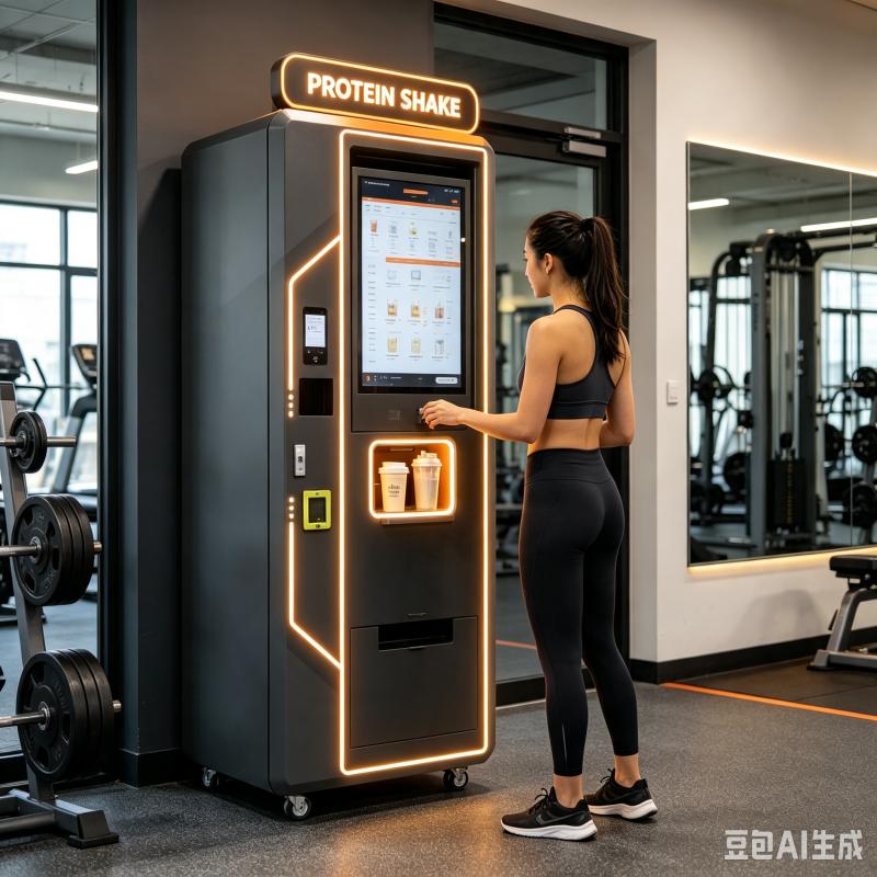 Automatic Protein Shake Vendin - đánh giá và giá Nutrition Fitness Center