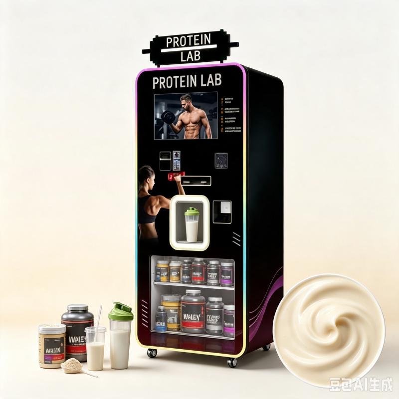 Automatic Protein Shake Vendin - đánh giá và giá Nutrition Fitness Center