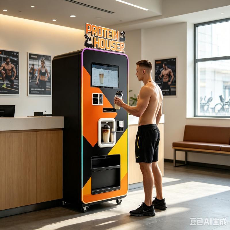 Automatic Protein Shake Vendin - đánh giá và giá Nutrition Fitness Center