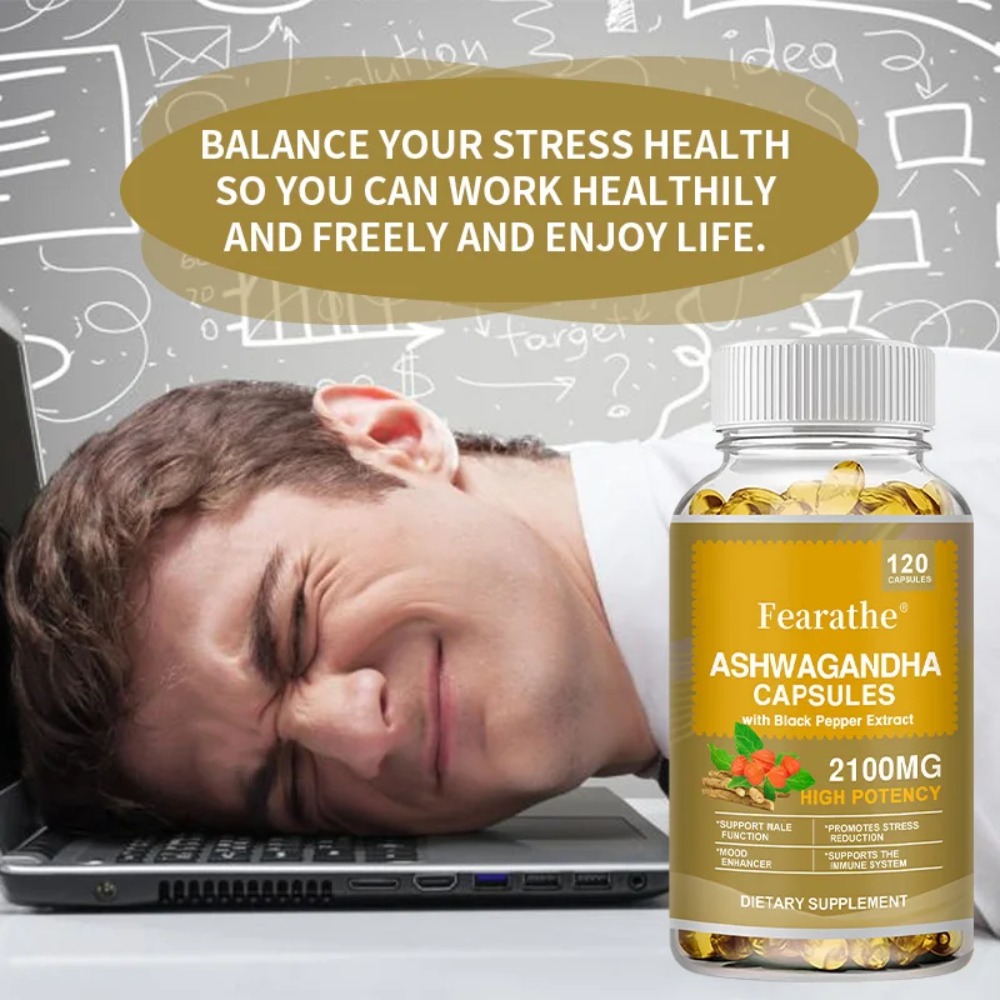 Ashwagandha 2100mg Capsules, w - đánh giá và giá Ashwagandha Extract Root
