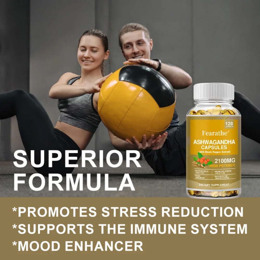 Ashwagandha 2100mg Capsules, w - đánh giá và giá Ashwagandha Extract Root