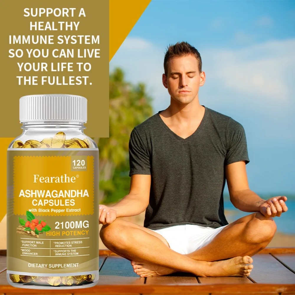 Ashwagandha 2100mg Capsules, w - đánh giá và giá Ashwagandha Extract Root