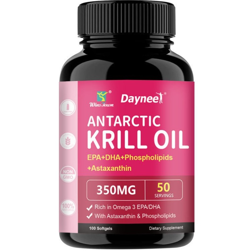 Krill oil soft capsules supple - đánh giá và giá Nutrition In Fitness