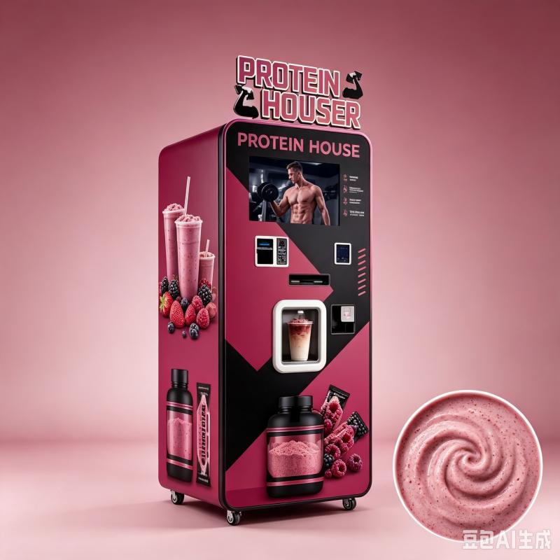 Protein Shake Vending Machine  - đánh giá và giá Nutrition Fitness Center